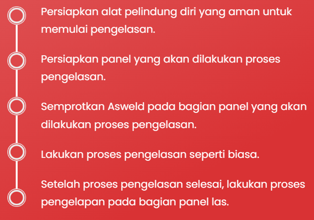 Tata cara menggunakan asweld